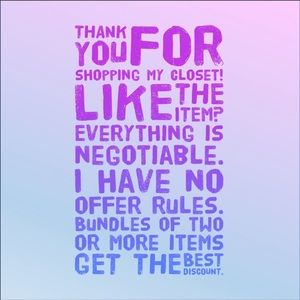 THANKS FOR SHOPPING!🎉💕